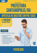 Apostila de Questões para Concurso Psicologo da Prefeitura Santanopolis Ba 2025 - Mais de 1.500 Questões