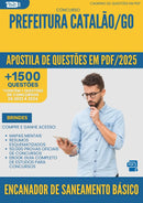 Apostila de Questões para Concurso Encanador De Saneamento Basico da Prefeitura Catalao Go 2025 - Mais de 1.500 Questões