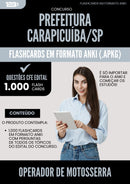 Flashcards para Concurso Operador De Motosserra Prefeitura da Prefeitura Carapicuiba Sp 2025 - 1000 Flashcards de Acordo com Edital