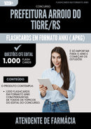 Flashcards para Concurso Atendente De Farmacia da Prefeitura Arroio Do Tigre Rs 2025 - 1000 Flashcards de Acordo com Edital