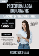 Flashcards para Concurso Professor De Aee da Prefeitura Lagoa Dourada Mg 2025 - 1000 Flashcards de Acordo com Edital