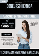 Flashcards para Concurso Tecnico Administrativo Analise De Sistemas Hemoba 2025 - 1000 Flashcards de Acordo com Edital