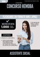 Flashcards para Concurso Assistente Social Hemoba 2025 - 1000 Flashcards de Acordo com Edital