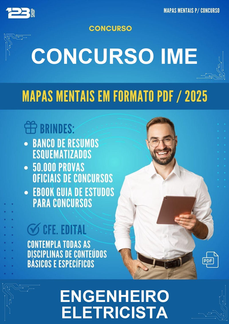 Mapas Mentais para o Concurso Ime para Engenheiro Eletricista