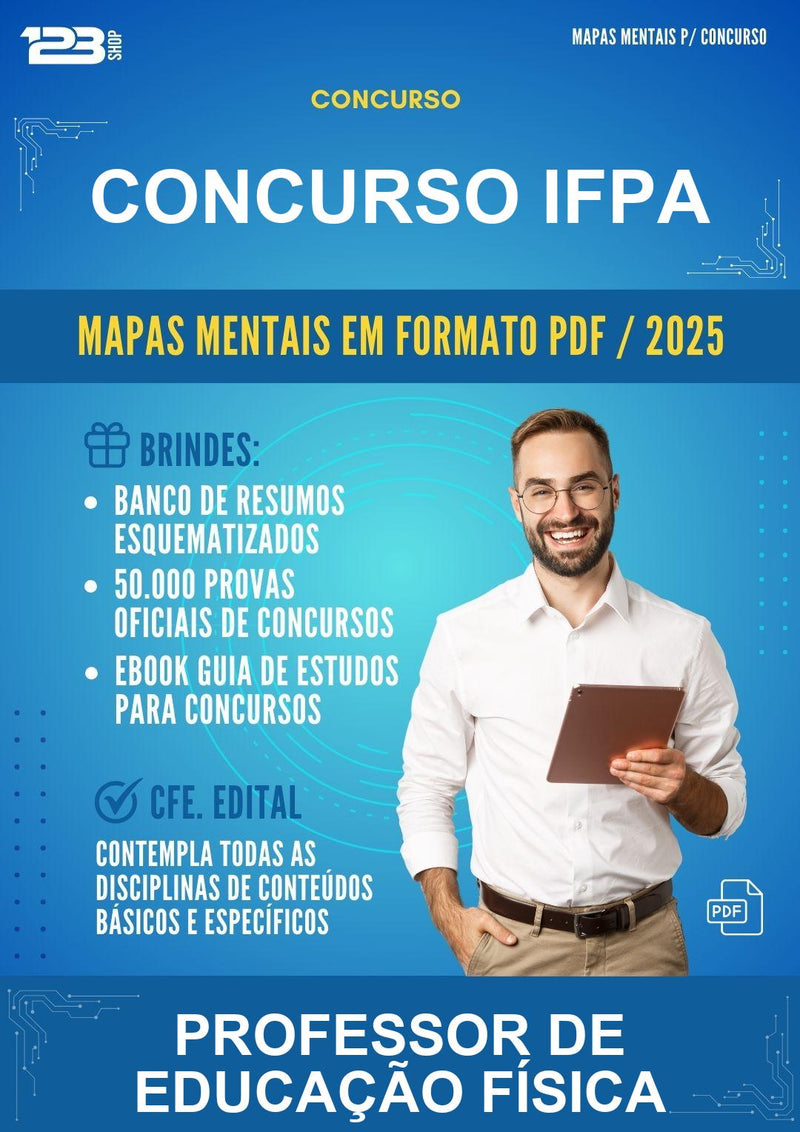 Mapas Mentais para o Concurso Ifpa para Professor de Educação Física
