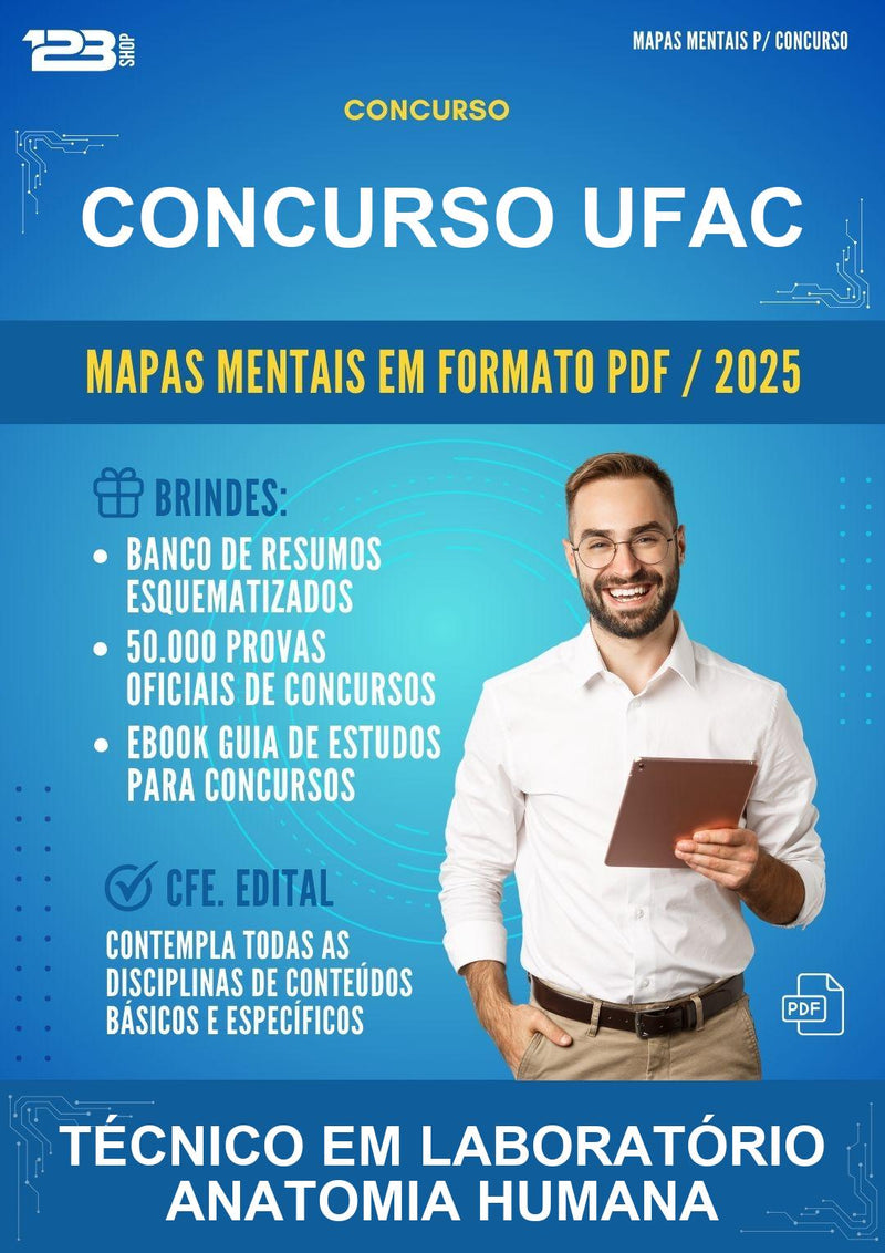 Mapas Mentais para o Concurso Ufac para Técnico Em Laboratório Anatomia Humana
