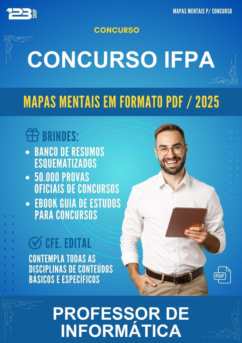 Mapas Mentais para o Concurso Ifpa para Professor de Informática