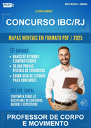 Mapas Mentais para o Concurso Ibc/RJ para Professor de Corpo E Movimento
