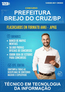 Flashcards Anki para o Concurso Prefeitura Brejo do Cruz/PB para Técnico Em Tecnologia da Informação