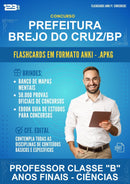 Flashcards Anki para o Concurso Prefeitura Brejo do Cruz/PB para Professor Classe "b" Anos Finais - Ciências