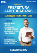Flashcards Anki para o Concurso Prefeitura Jaboticaba/RS para Tesoureiro - 1.000 Flashcards