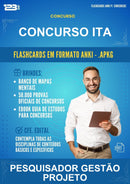 Flashcards Anki para o Concurso Ita para Pesquisador Gestão Projeto - 400 Flashcards