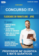 Flashcards Anki para o Concurso Ita para Professor Inf Quântica E Mats Quânticos - 400 Flashcards