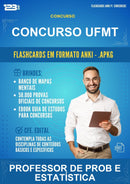 Flashcards Anki para o Concurso Ufmt para Professor de Prob E Estatística - 400 Flashcards