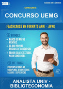 Flashcards Anki para o Concurso Uemg para Analista Univ - Biblioteconomia - 400 Flashcards