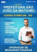 Flashcards Anki para o Concurso Prefeitura São João da Mata/MG para Operador de Máquinas Pesadas - 400 Flashcards