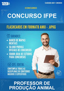 Flashcards Anki para o Concurso Ifpe para Professor de Produção Animal - 400 Flashcards
