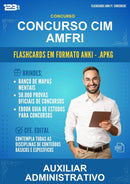 Flashcards Anki para o Concurso Cim Amfri para Auxiliar Administrativo - 400 Flashcards