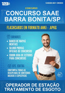 Flashcards Anki para o Concurso Saae Barra Bonita/SP para Operador de Estação Tratamento de Esgoto - 400 Flashcards