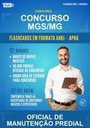 Flashcards Anki para o Concurso Mgs/MG para Oficial de Manutenção Predial - 400 Flashcards