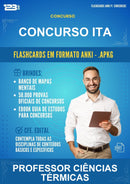 Flashcards Anki para o Concurso Ita para Professor Ciências Térmicas - 600 Flashcards