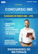 Flashcards Anki para o Concurso Ime para Engenheiro de Materiais - 600 Flashcards
