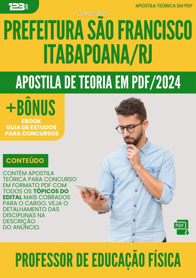 Apostila Teórica para Concurso Professor de Ciências Prefeitura São Francisco Itabapoana RJ 2024