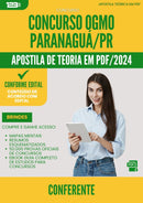 Apostila Teórica para Concurso Conferente Ogmo da Prefeitura Paranagua Pr 2024 - Conteúdo de Acordo com Edital
