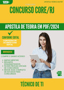 Apostila Teórica para Concurso Tecnico De Ti Core Rj 2024 - Conteúdo de Acordo com Edital