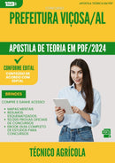 Apostila Teórica para Concurso Tecnico Agricola da Prefeitura Vicosa Al 2024 - Conteúdo de Acordo com Edital