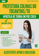 Apostila Teórica para Concurso Assistente Apoio A Inclusao da Prefeitura Colinas Do Tocantins To 2024 - Conteúdo de Acordo com Edital