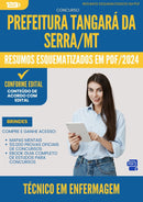 Resumos Esquematizados para Concurso Apostila Tecnico Em Enfermagem Tangara Da da Prefeitura Serra Mt 2024 - Conteúdo de Acordo com Edital