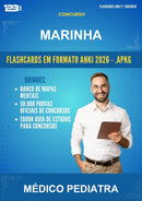 Flashcards Anki para o Concurso Marinha para Médico Pediatra - 600 Flashcards