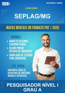 Mapas Mentais para o Concurso Seplag/MG para Pesquisador Nível I Grau A