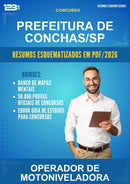 Resumos Esquematizados para o Concurso Prefeitura de Conchas/SP para Operador de Motoniveladora
