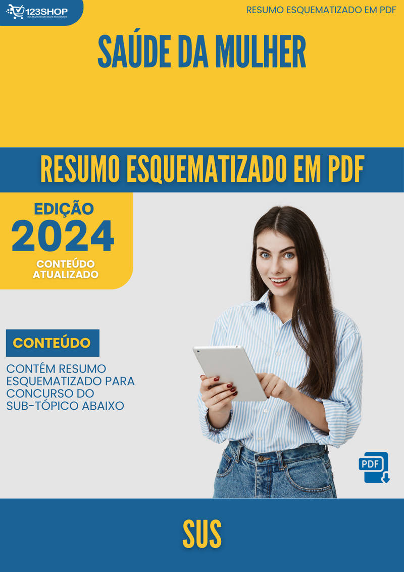 Resumo Esquematizado de Sus Sobre Saúde Da Mulher para Concursos