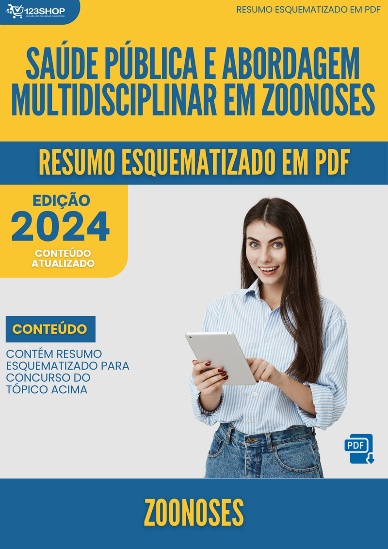 Resumo Esquematizado de Zoonoses Sobre Saúde Pública E Abordagem Multidisciplinar Em Zoonoses para Concursos