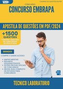 Apostila de Questões para Concurso Tecnico Laboratorio Embrapa 2025 - Mais de 1.500 Questões