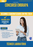 Resumos Esquematizados para Concurso Tecnico Laboratorio Embrapa 2025 - Conteúdo de Acordo com Edital