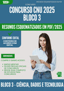 Resumos Esquematizados para Concurso CNU 2025 - Bloco 3 - Ciências, Dados e Tecnologia