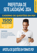 Apostila de Questões para Concurso da Prefeitura de Sete Lagoas/MG 2024 para Orientador Escolar - Mais de 1.500 Questões Gabaritadas