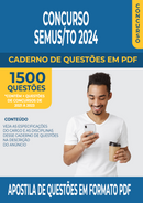 Apostila de Questões para Concurso da Semus/To 2024 para Administrador - Mais de 1.500 Questões Gabaritadas