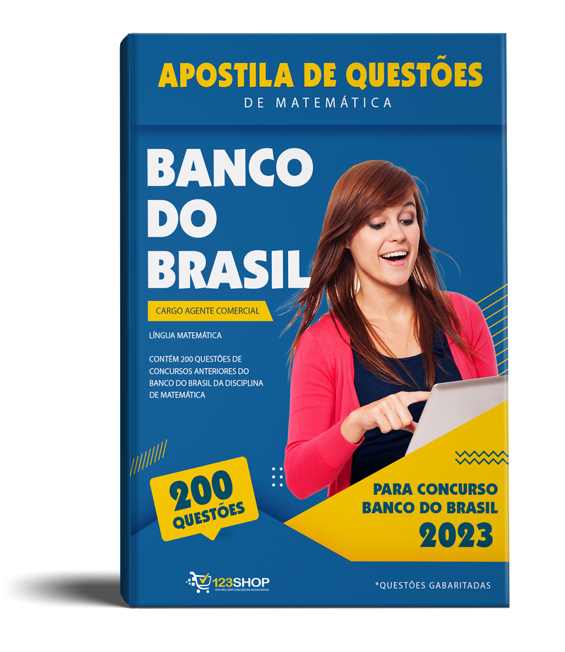 Apostila de Questões de Matemática para Concurso Banco do Brasil 2023