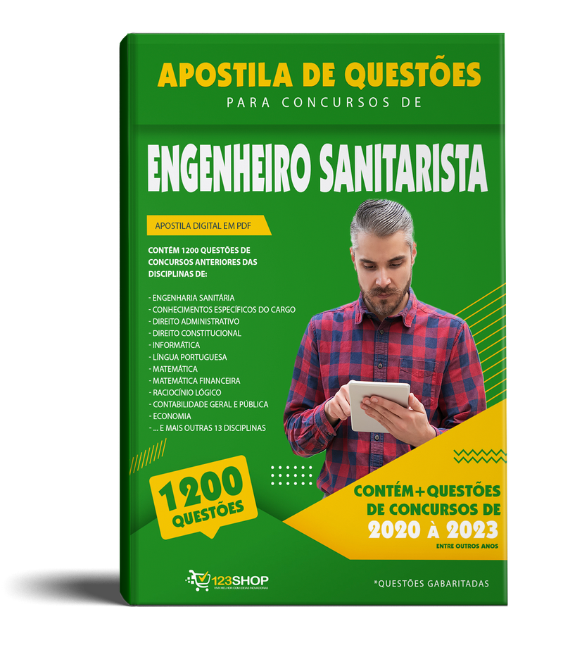 Questões de Concurso de Engenheiro Sanitarista - Mais de 1.200 Questões Gabaritadas