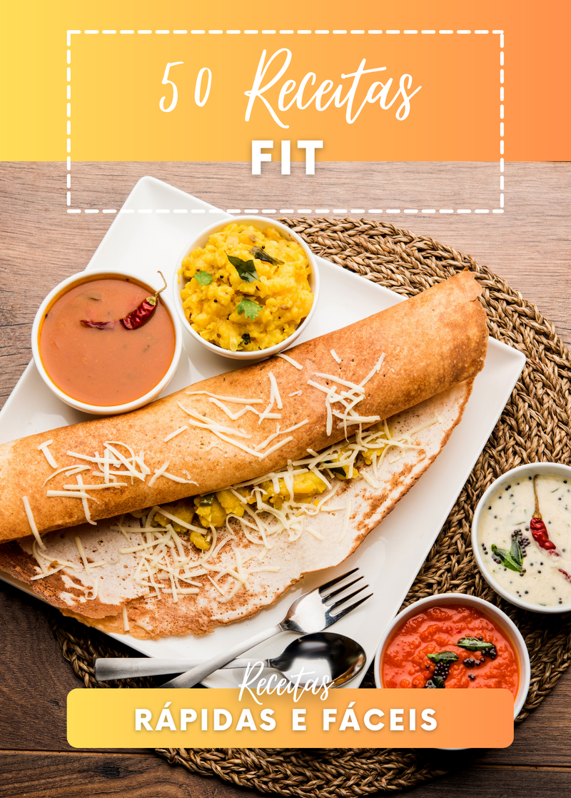 Ebook 50 Receitas Fit Rápidas e Fáceis