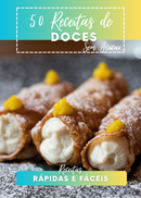 Ebook 50 Receitas de Doces Sem Açúcar Rápidas e Fáceis