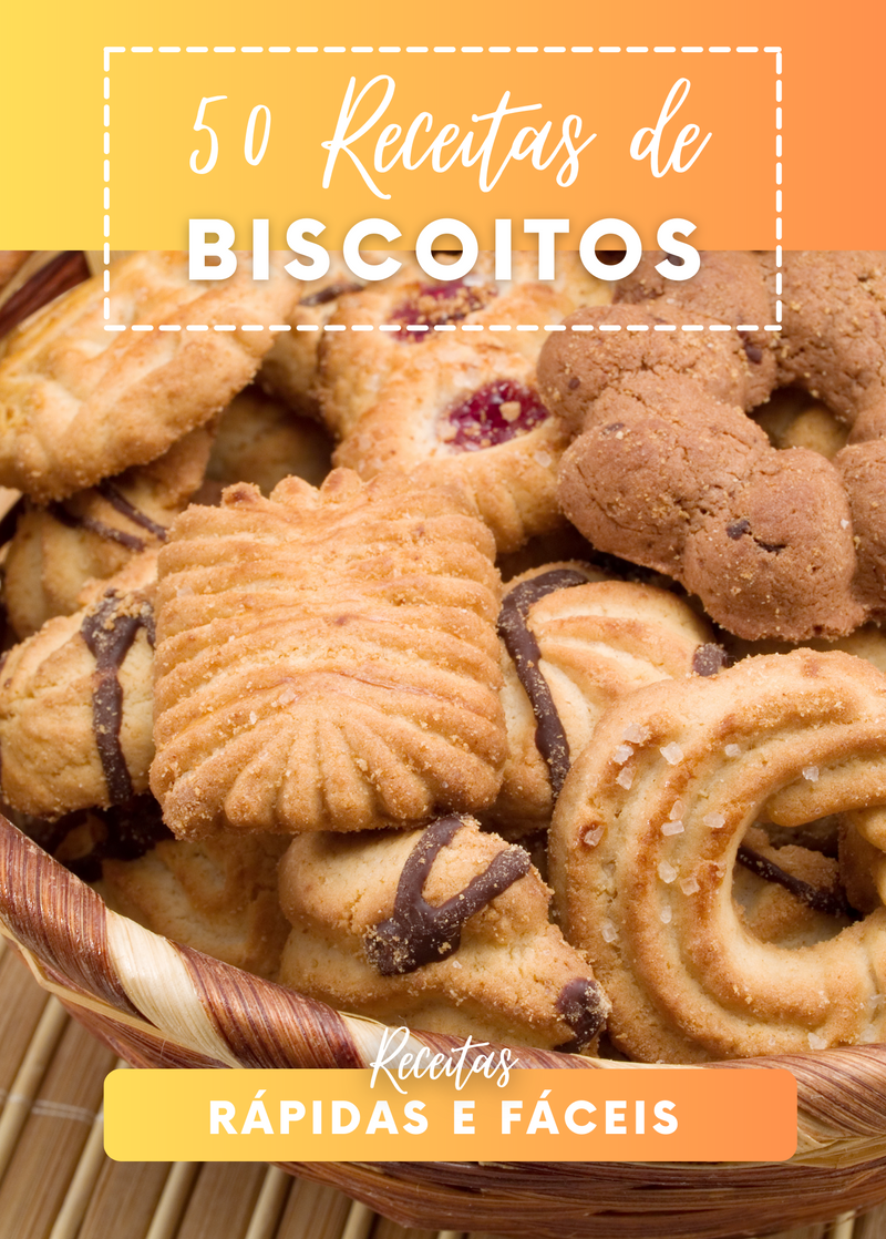 Ebook 50 Receitas de Biscoitos Rápidas e Fáceis