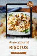 Ebook 50 Receitas de Risotos Rápidas e Fáceis
