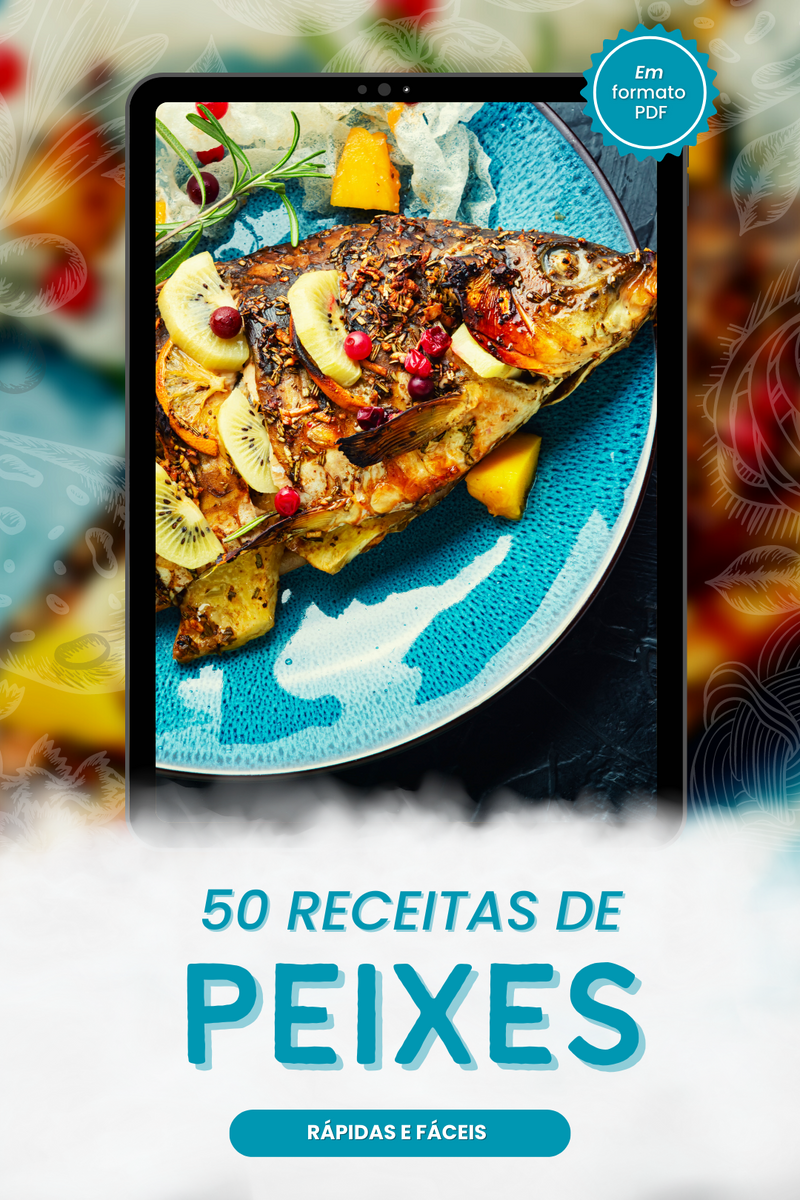 Ebook 50 Receitas de Peixes Rápidas e Fáceis