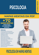 Pacote com 70 Mapas Mentais da Disciplina de Psicologia